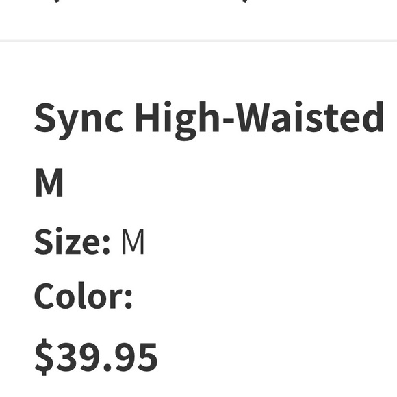 Fabletics Sync Mesh Legging!! - Picture 8 of 8